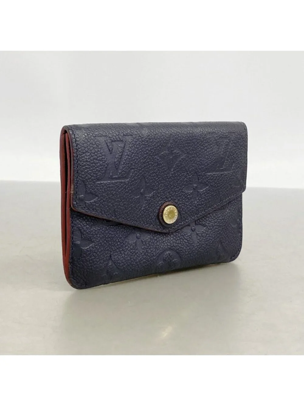 Louis Vuitton Coin Case Monogram Empreinte Pochette Cles Marine